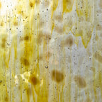 Glass Sheet Orange Mottled with white streaky