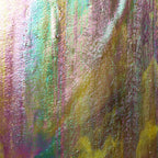Glass Sheet Mixed Colors Streaky w/ Iridescent Finish