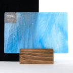 Glass Sheet Blue Iridescent