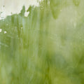 Glass Sheet Green Streaky w/ multi colors