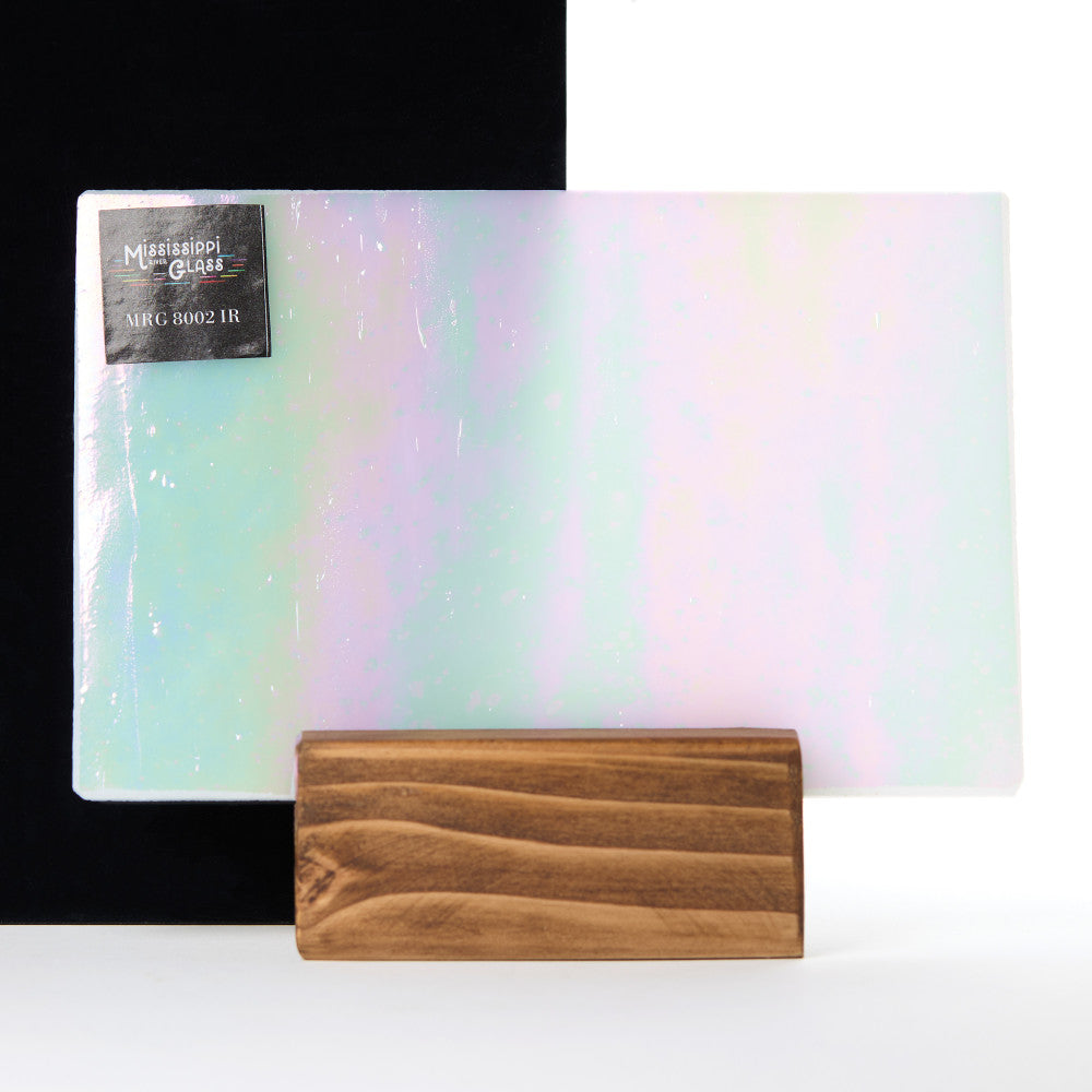 Glass Sheet White, clear & light pastel colors iridescent quality