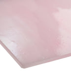 Glass Sheet Pink with White Streaky