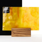 Glass Sheet Orange Mottled