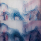 Glass Sheet Violet Streaky w/ multi colors