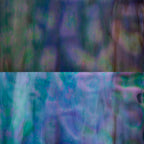 Glass Sheet Mixed Colors Streaky w/ Multi Colors and Iridescent Finish