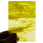 Glass Sheet Yellow Streaky