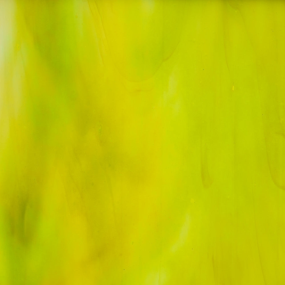 Glass Sheet Mixed Colors Green Streaky w/ Multi Colors