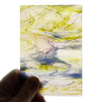 Glass Sheet Mixed Colors Streaky w/ multi colors