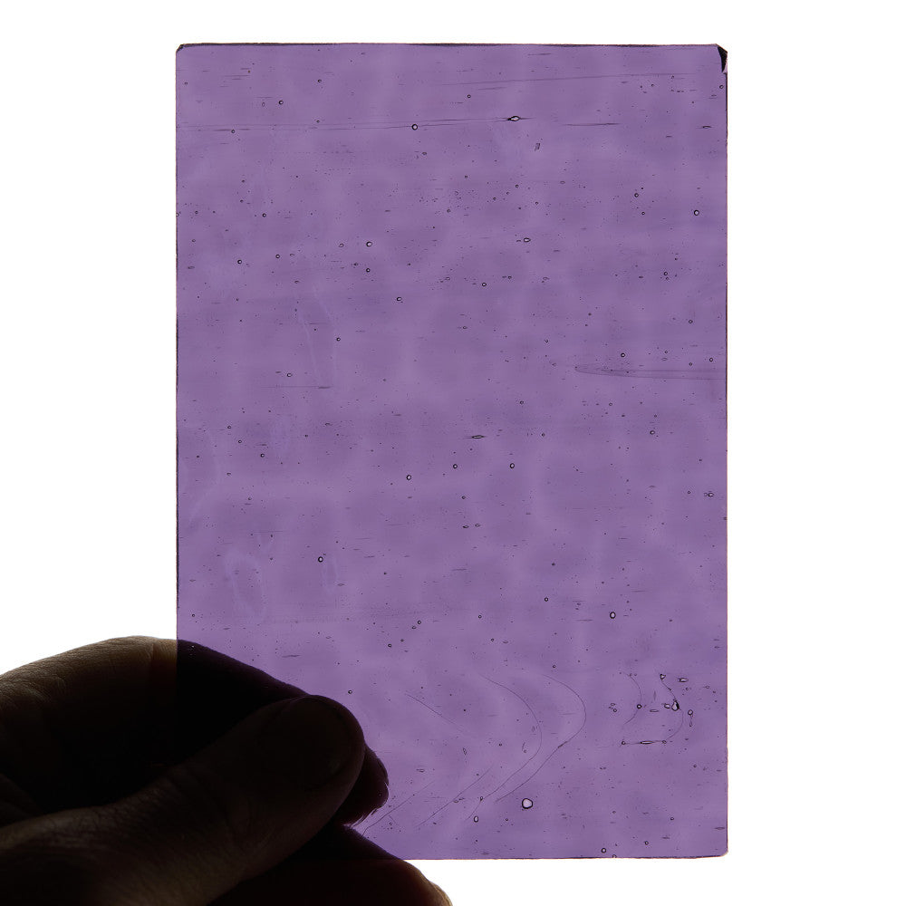 Glass Sheet Violet Cathedral (High Transparency & Clarity)