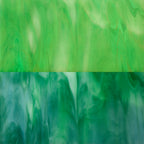 Glass Sheet Green Swirl