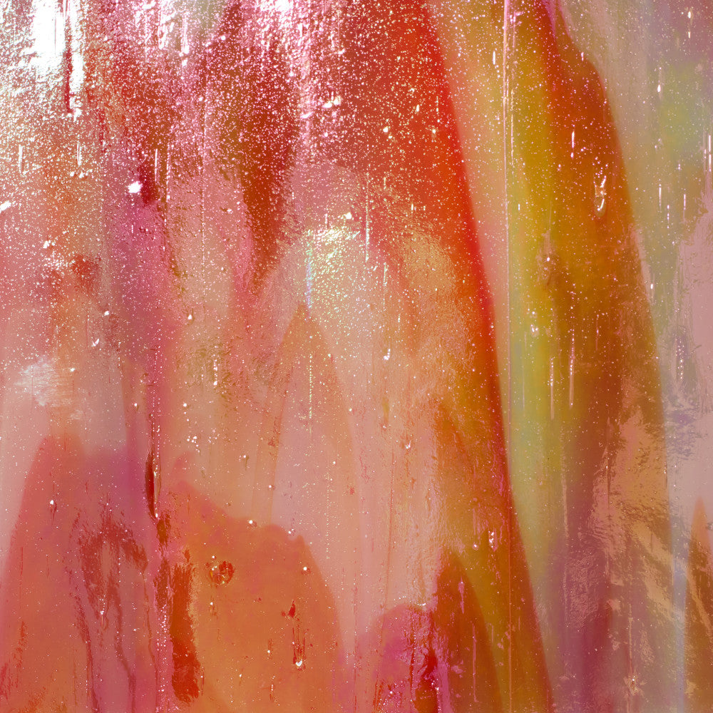 Glass Sheet Browns & Mixed Colors Streaky w/ multi colors