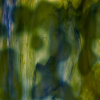 Glass Sheet Mixed Colors Mottled w/ Green/White/Blue Streaky