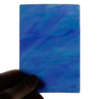 Glass Sheet Blue Streaky w/ multi color