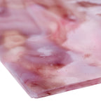 Glass Sheet Violet and White Mottled