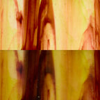 Glass Sheet Browns & Mixed Colors Streaky w/ multi colors