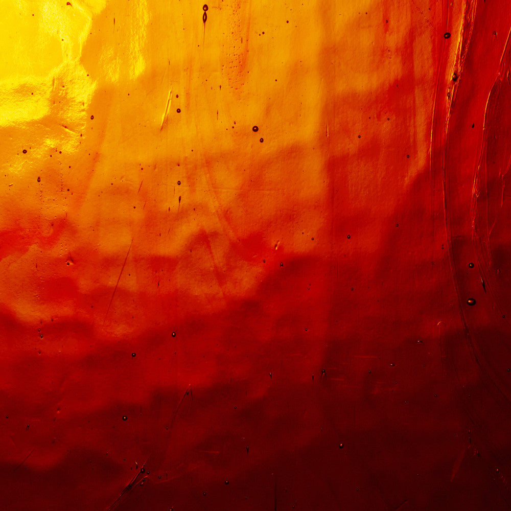 Glass Sheet Red Cathedral (Hight Transparency & Clarity)