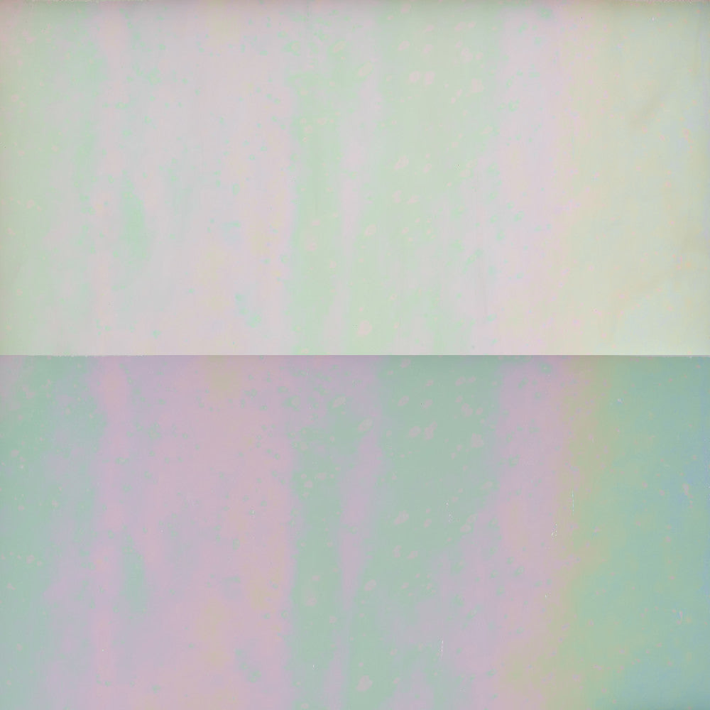 Glass Sheet White, clear & light pastel colors iridescent quality