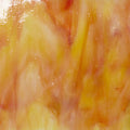 Glass Sheet Orange with Yellow Streaky
