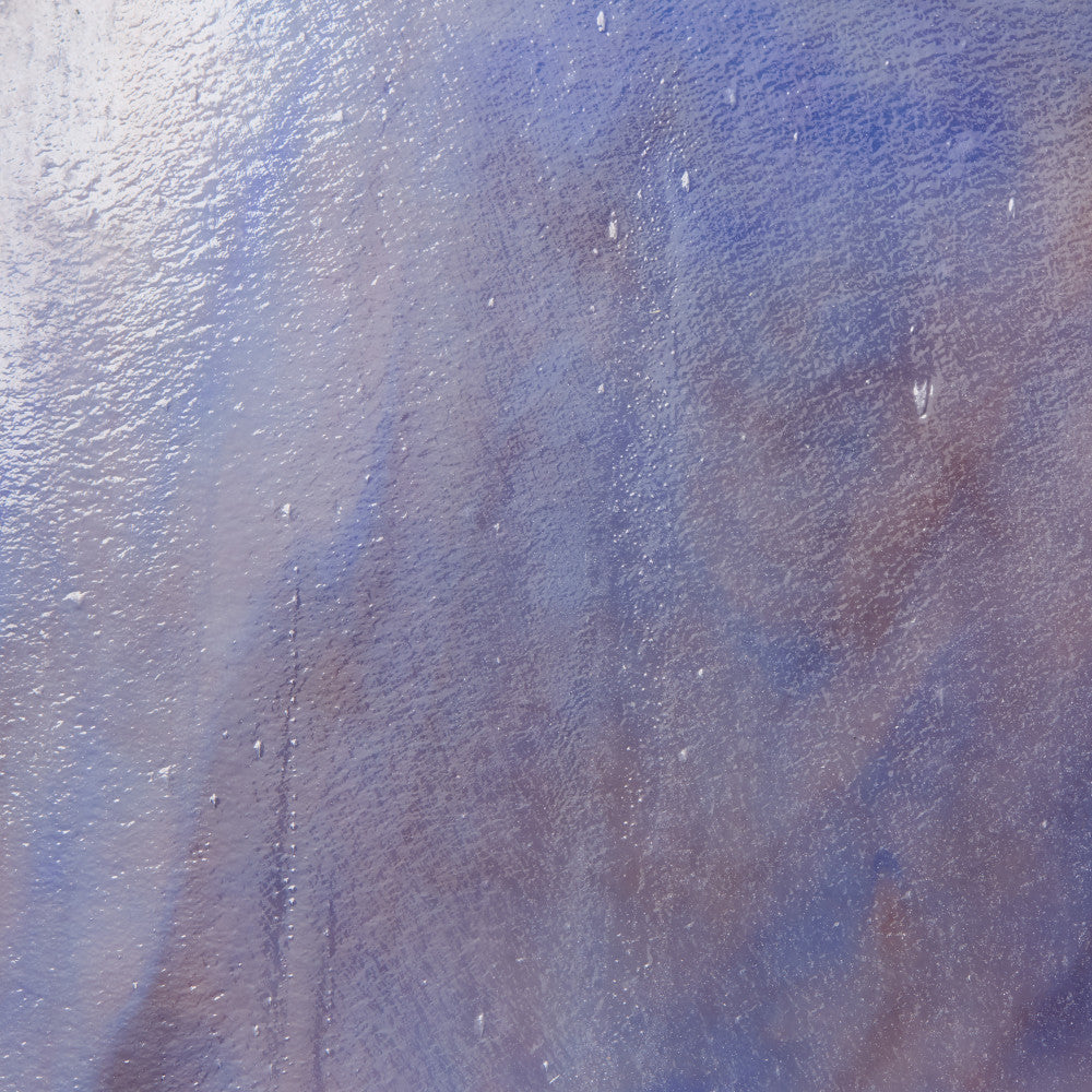 Glass Sheet Blue Streaky w/ Multi Colors and Iridescent Finish