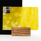Glass Sheet Yellow Mottled