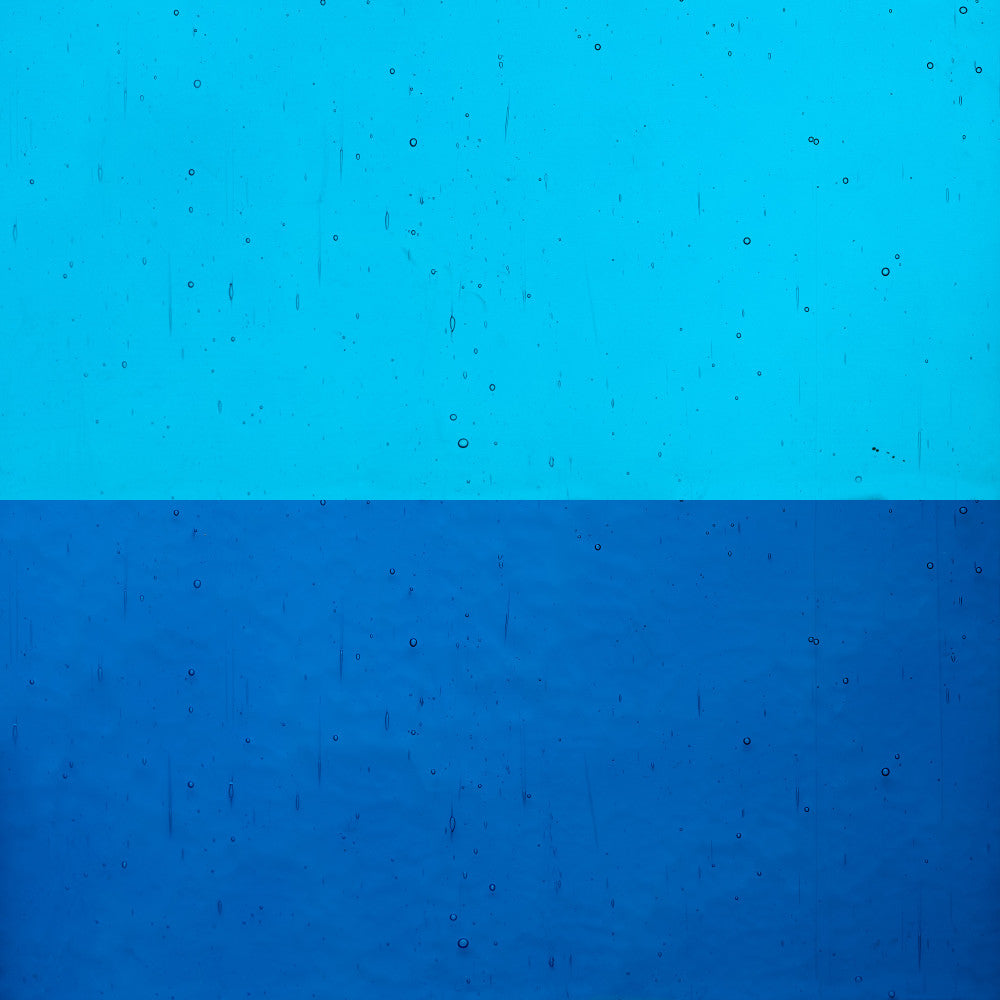 Glass Sheet Blue Cathedral (High Transparency & Clarity)