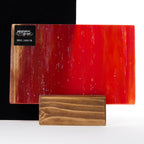 Glass Sheet Red Iridescent quality