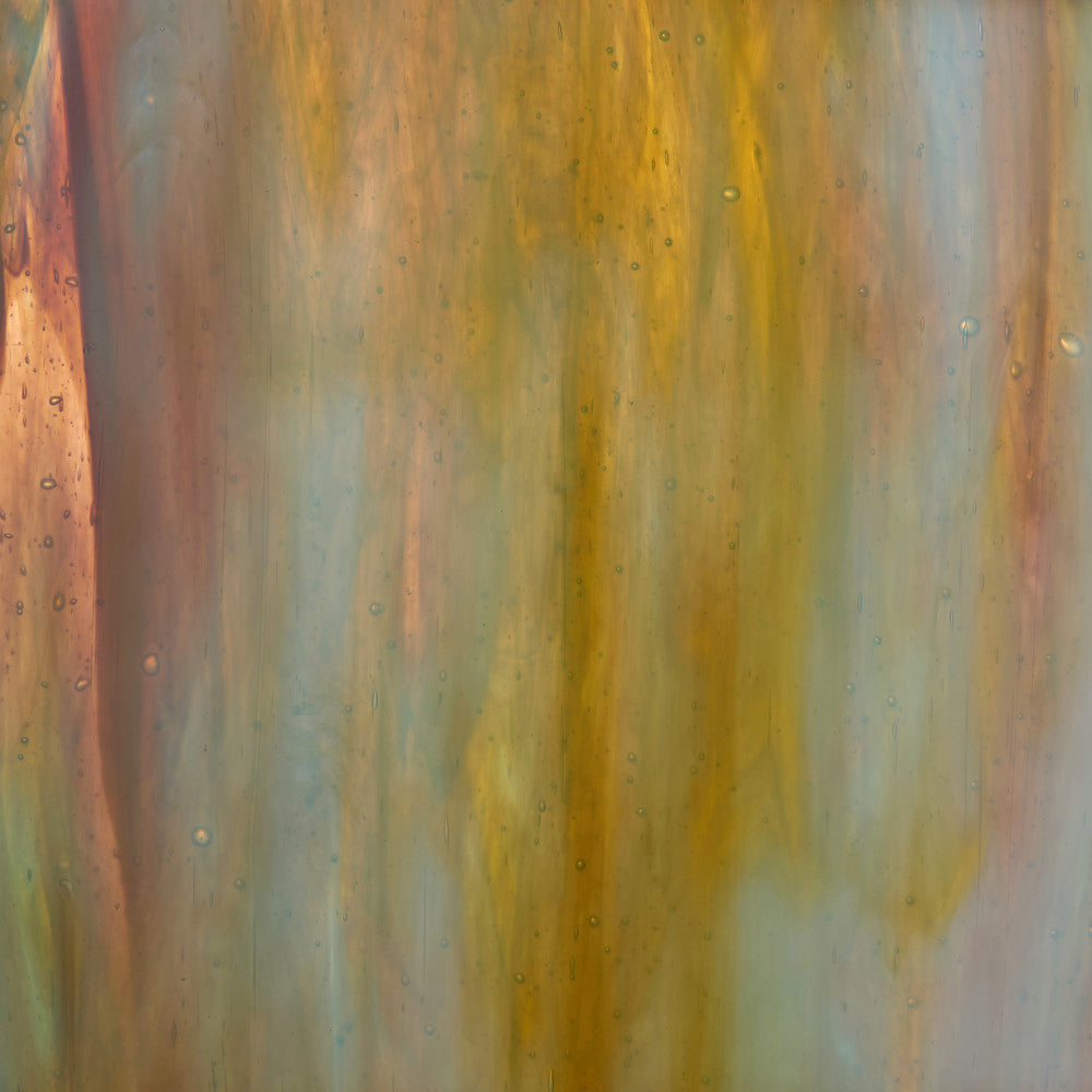 Glass Sheet Browns & Mixed Colors Streaky w/ multi colors