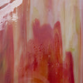Glass Sheet Mixed Colors Streaky w/ Red/White/Yellow