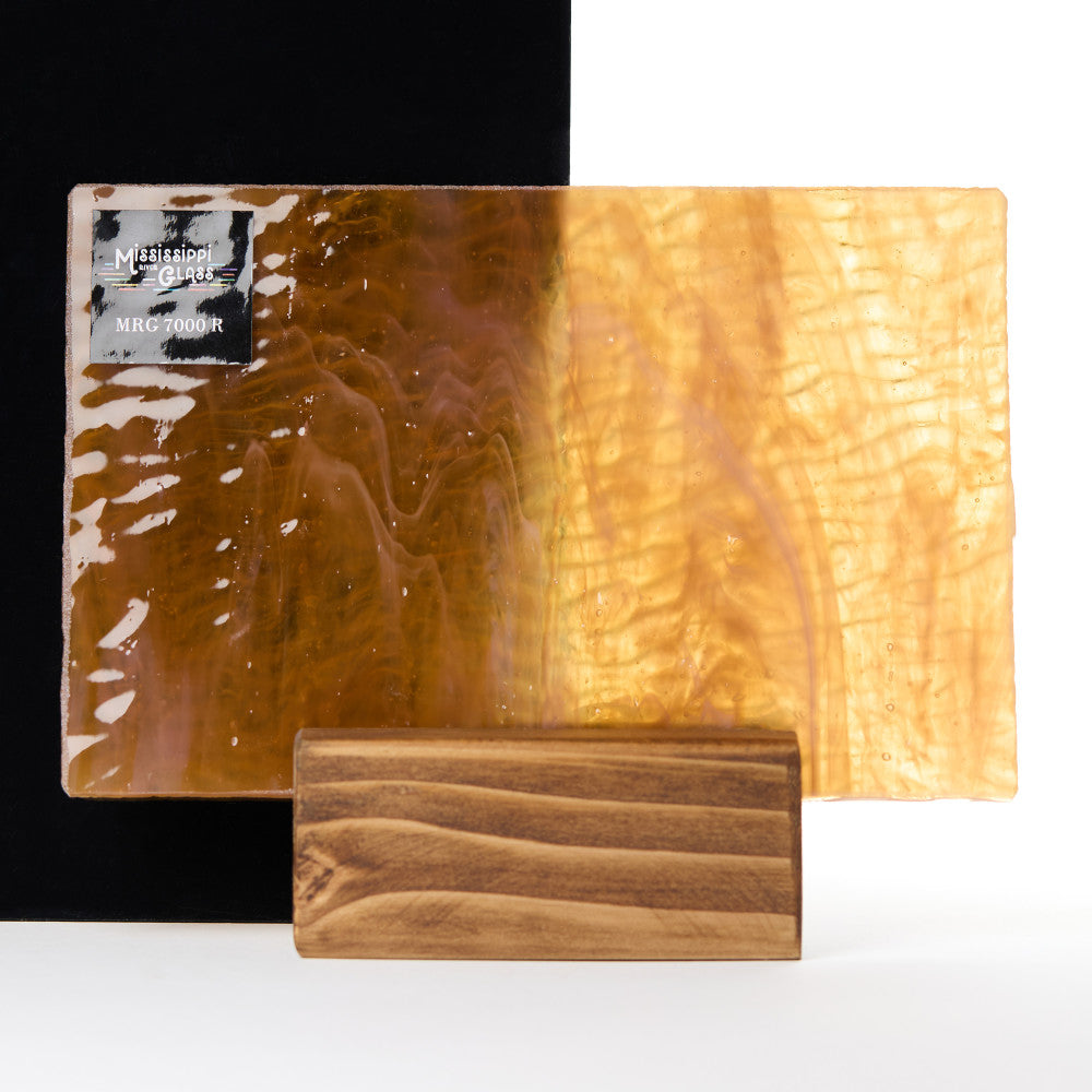 Glass Sheet Browns & Mixed Colors Ripple texture
