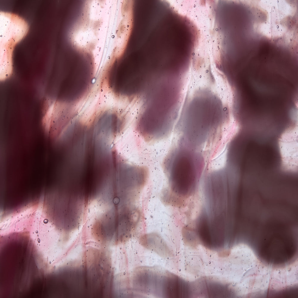 Glass Sheet Violet and White Mottled