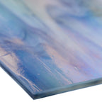 Iridescent Glass Sheet Mixed Colors Streaky w/ Multi Colors