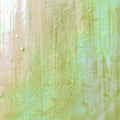 Glass Sheet Mixed Colors Streaky w/ Yellow/Green/White and Iridescent Finish