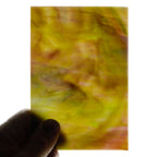 Glass Sheet Mixed Colors Streaky w/ multi colors