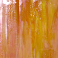 Glass Sheet Red with Yellow and Orange Streaky