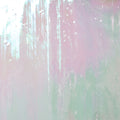 Glass Sheet White, clear & light pastel colors streaky w/ iridescent