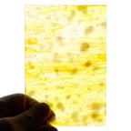 Glass Sheet Orange Mottled with white streaky