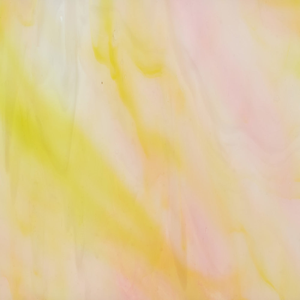 Glass Sheet White, clear & light pastel colors Streaky w/ multi colors