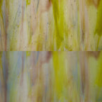 Glass Sheet Mixed Colors Streaky w/ Multi Colors