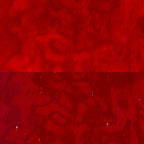 Glass Sheet Red with Flemish Texture