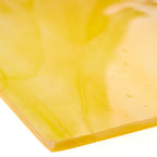 Glass Sheet Orange with Yellow Streaky