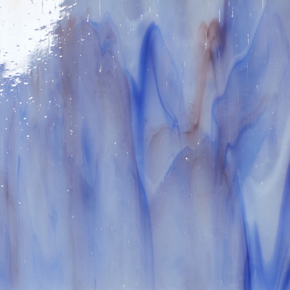Glass Sheet Blue and Purple Streaky