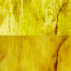 Rippled Glass Sheet Yellow Streaky