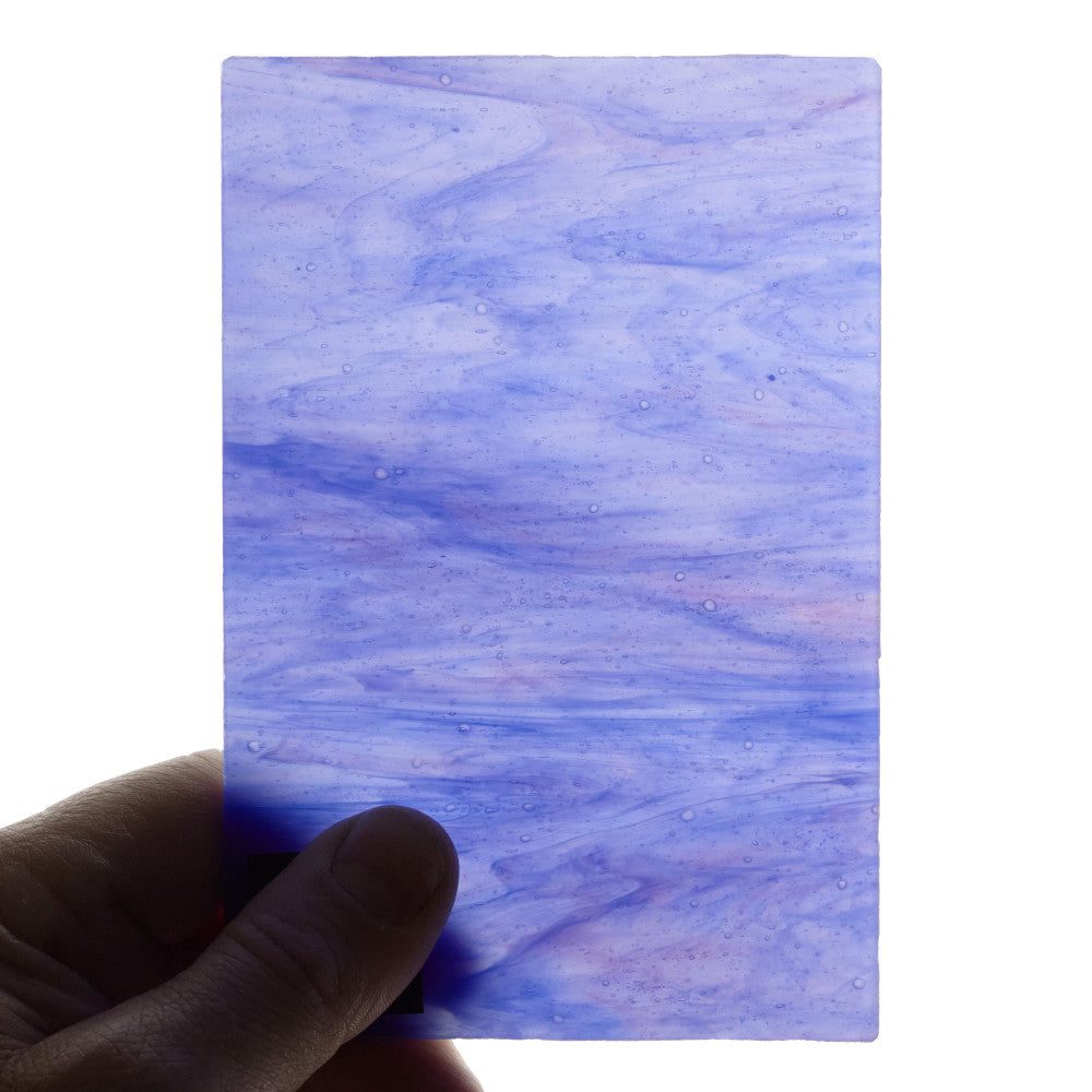 Glass Sheet Violet Streaky Glass