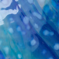 Glass Sheet Blue and White Mottled