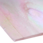 Glass Sheet Pink Streaky w/ Multi Colors and Iridescent Finish