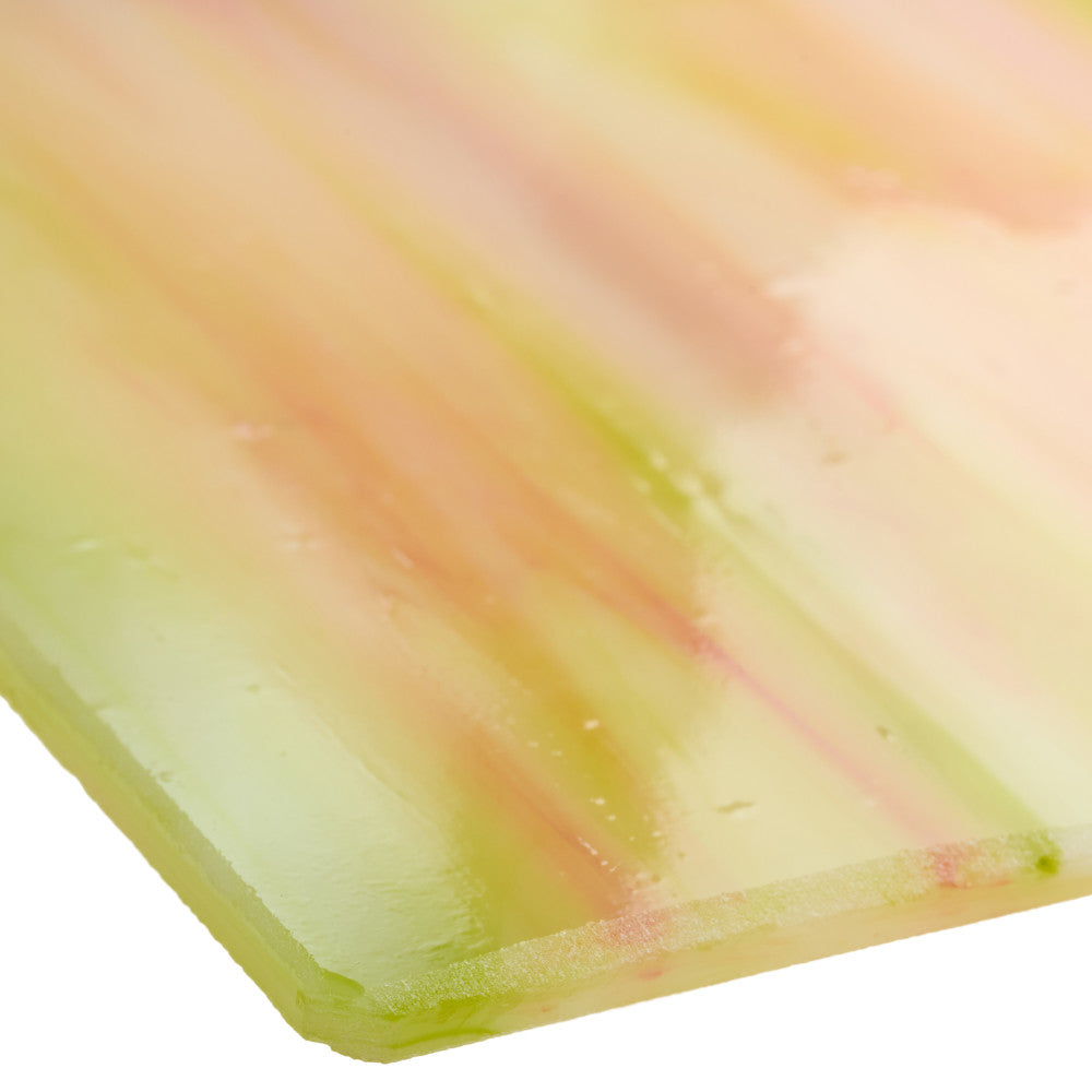 Glass Sheet Mixed Colors Streaky w/ multi colors
