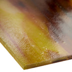 Glass Sheet Browns & Mixed Colors Streaky w/ multi colors