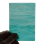 Glass Sheet Blue Streaky w/ multi color