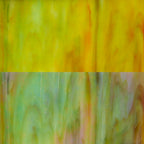 Glass Sheet Mixed Colors Streaky w/ multi colors