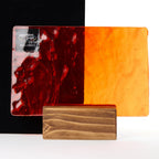 Glass Sheet Red Cathedral (Hight Transparency & Clarity)